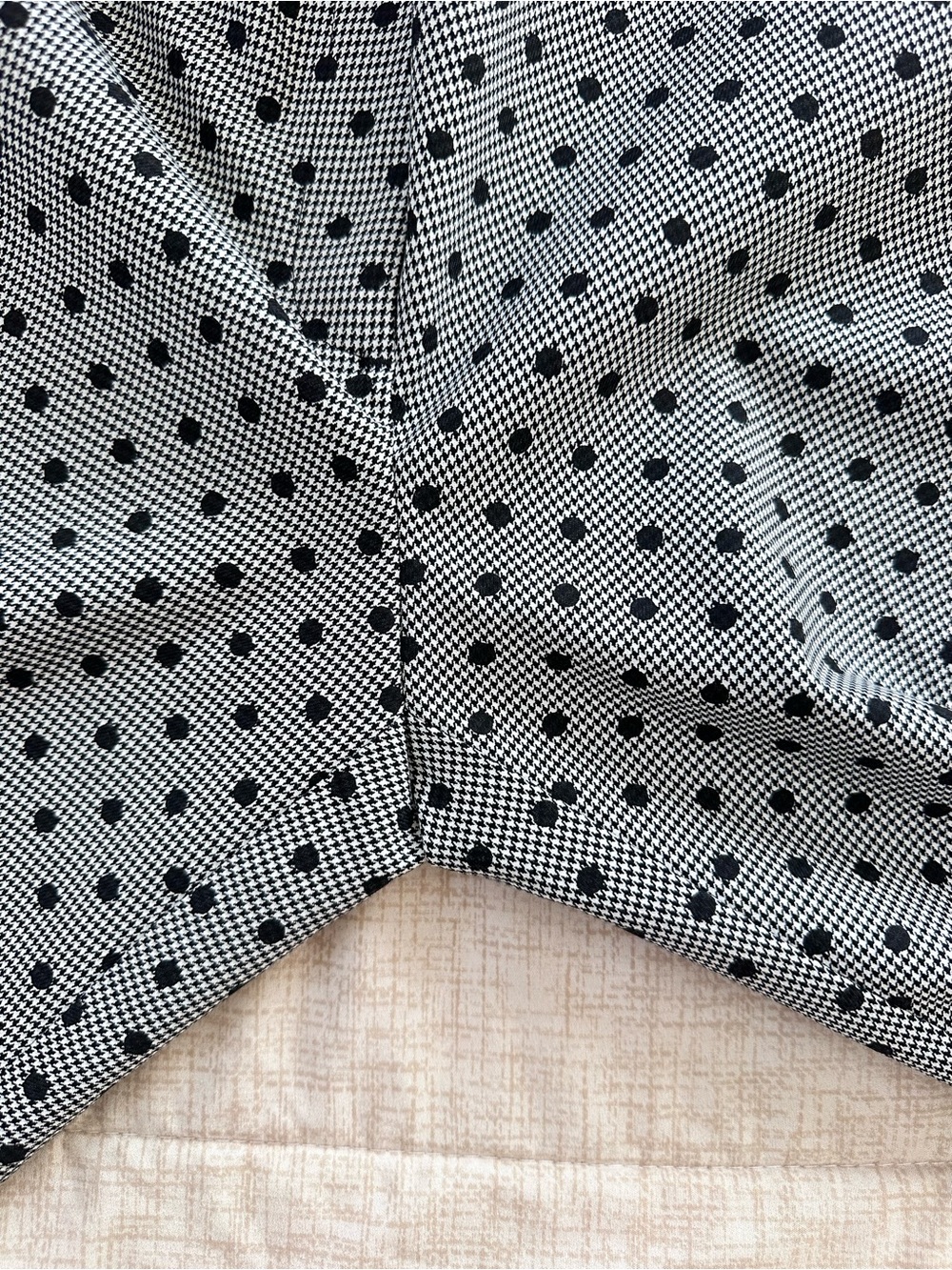 New York & Company Black Polka Dot Ankle Pants Size 8 - Picture 6 of 9